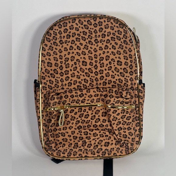 New J Crew Crewcuts Girls' backpack in leopard print - Picture 4 of 5